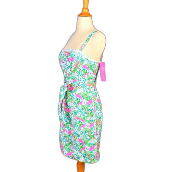 Lilly Pulitzer Kennsington Stretch Cotton Dress Size 6 {NWT} - Picture 4 of 6
